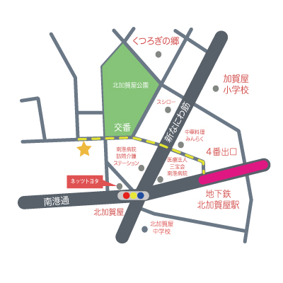 セカンドスペース地図